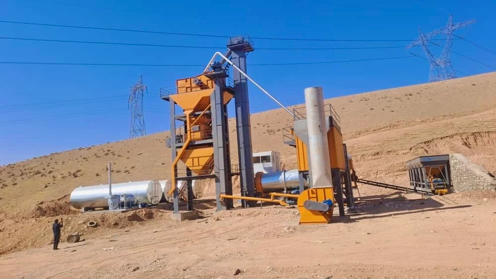 کارخانه آسفالت چیست؟ راهنمای کامل انواع، اجزا و نحوه عملکرد